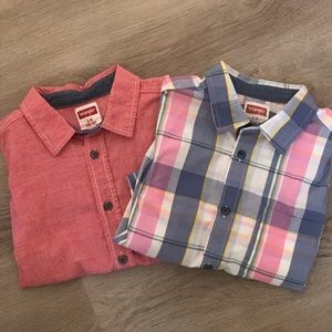 ⭐️Wrangler boys  multi color shirt